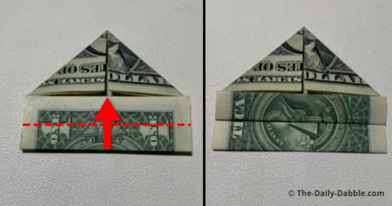 dollar bill origami hat 5