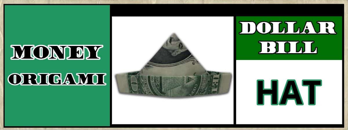 dollar origami hat