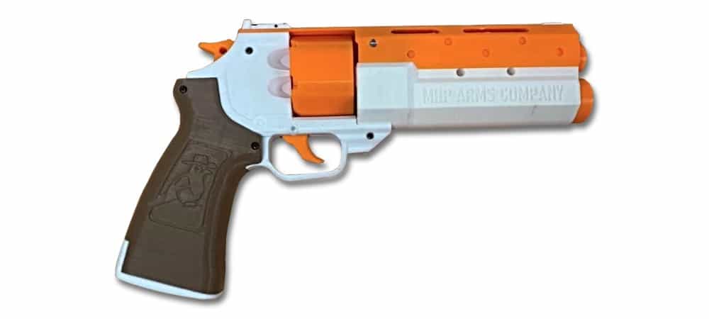magpie realistic nerf revolver