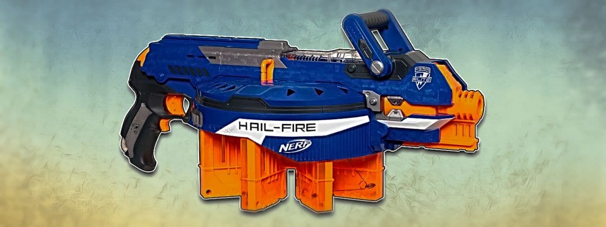 nerf guns with most darts