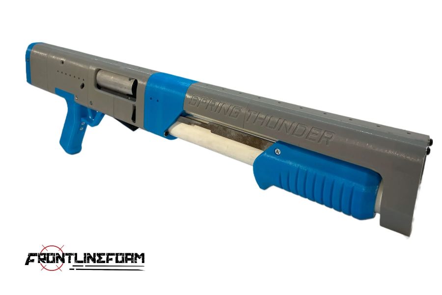 spring thunder 3d printed nerf gun