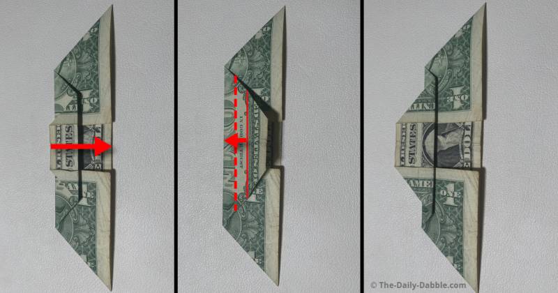 dollar bill origami bat 4
