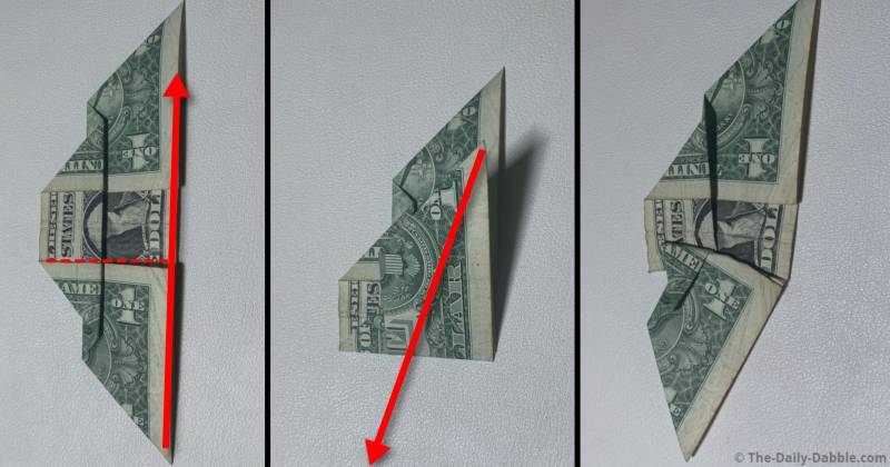 dollar bill origami bat 5