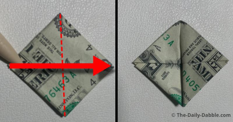 dollar bill origami boat 10