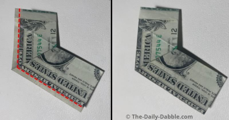 dollar bill origami sock 9a