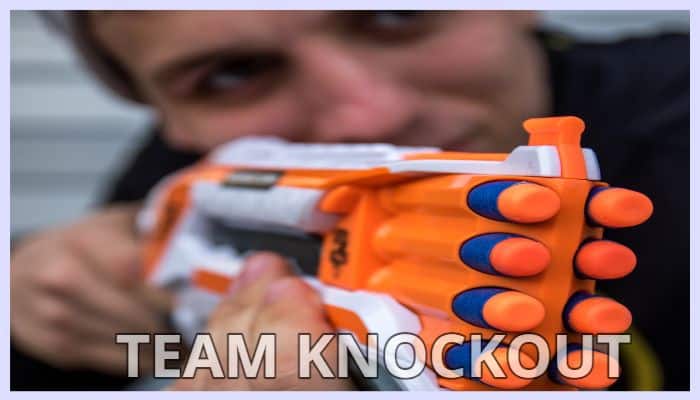 knockout nerf game idea