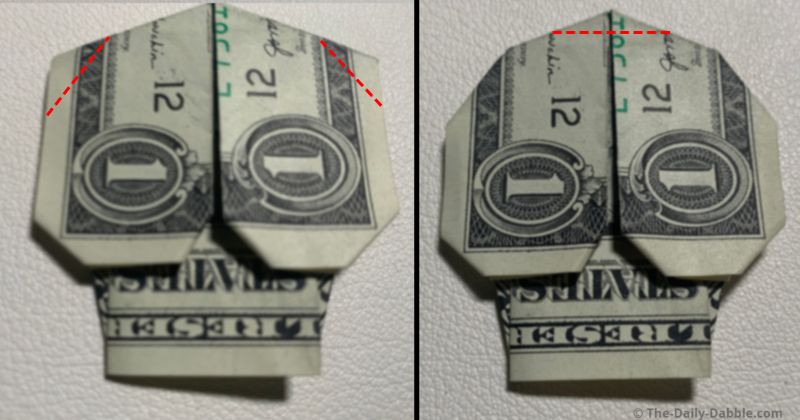 dollar bill origami skull 11