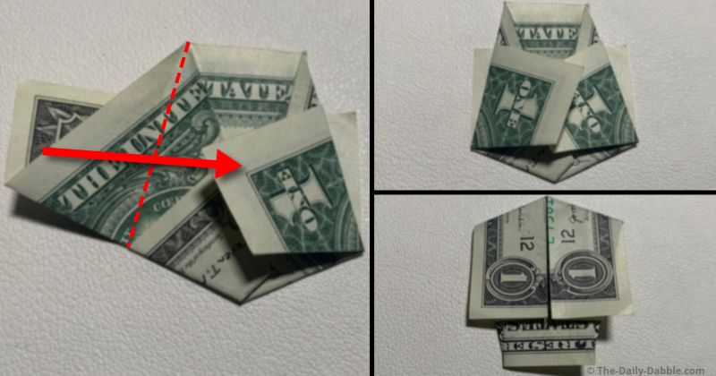 dollar bill origami skull 9