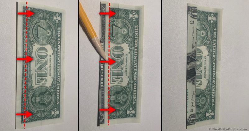 folding dollar bill in sixths 1