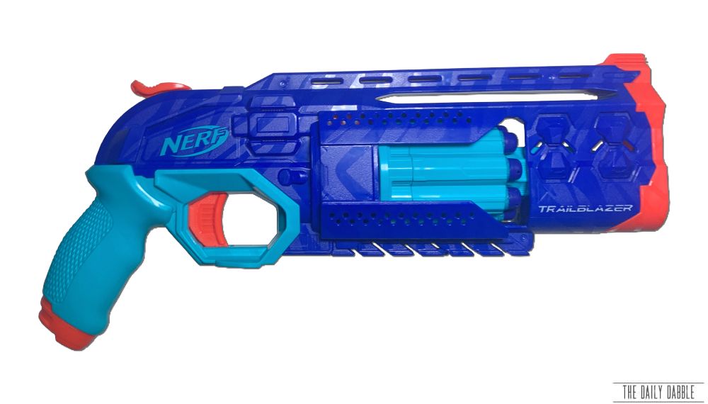 NERF GUN ELITE 2.0 COMMANDER PUMP SPRING ACTION SPONGE BULLET GUN