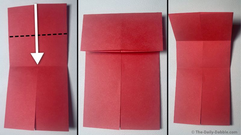 easy origami rocket fold 4