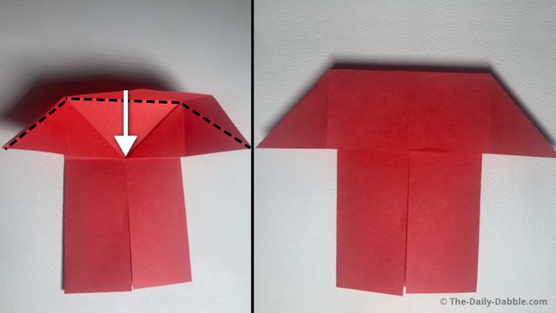 easy origami rocket fold 7