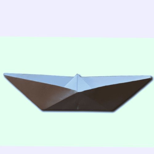 origami boat design
