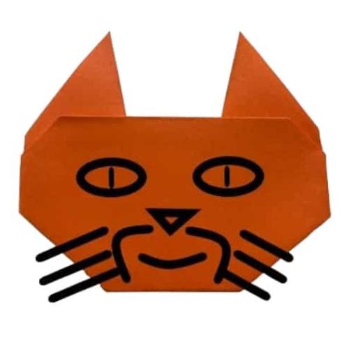 origami cat design