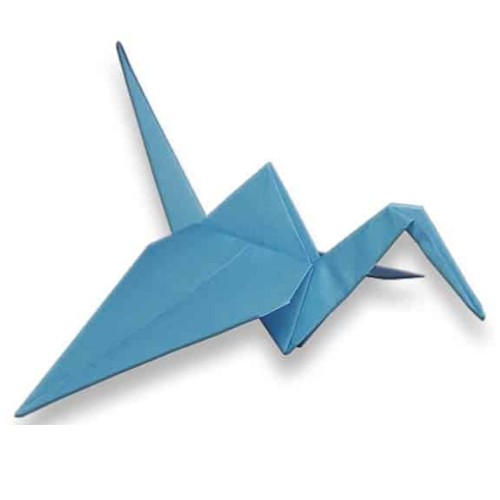 origami crane design