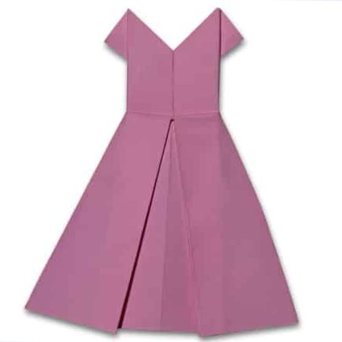 origami dress design