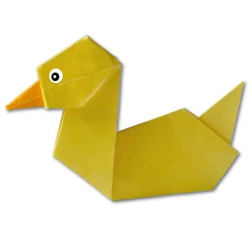 origami duck design
