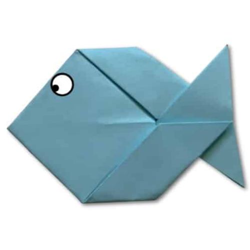 origami easy fish design