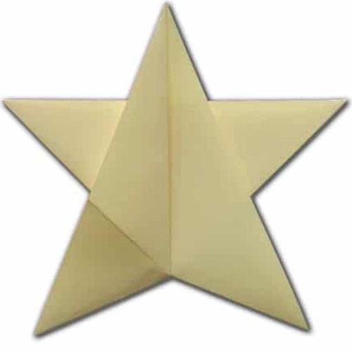 origami easy star design