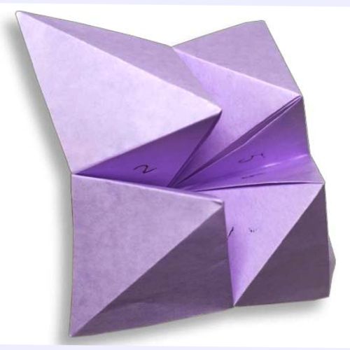 origami fortune teller design