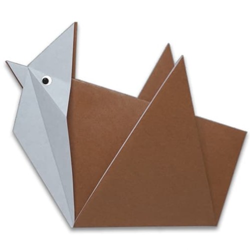 origami hen design