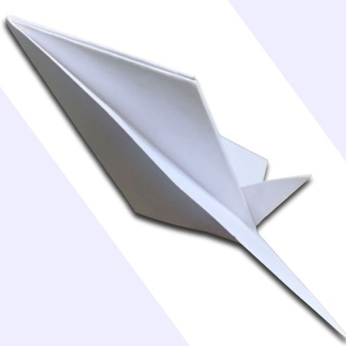 origami jet plane design