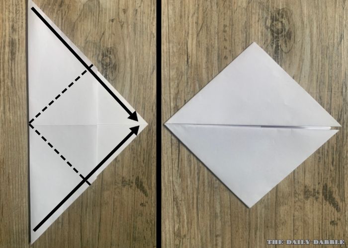 origami jet plane step 5