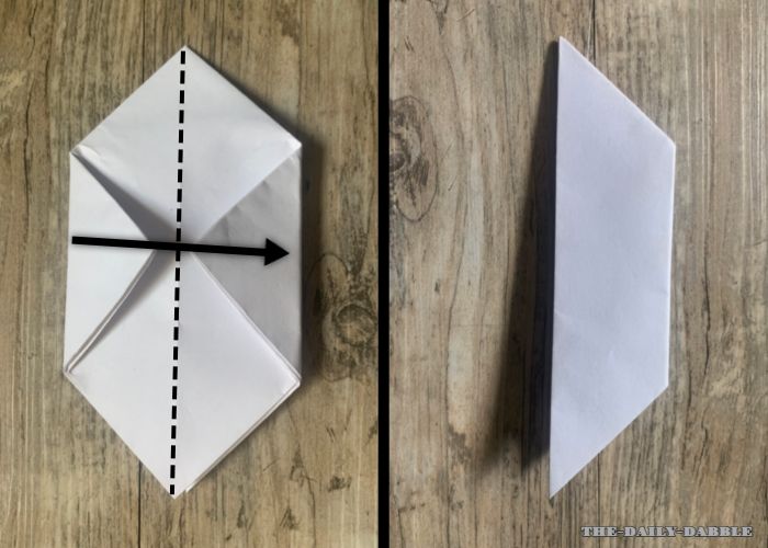 origami jet plane step 7