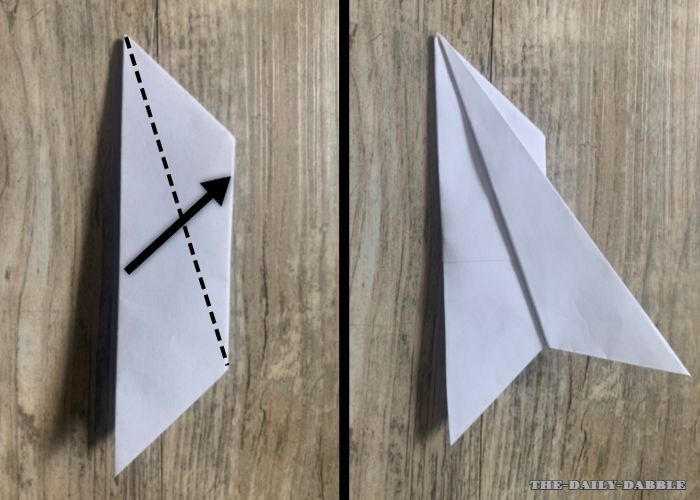 origami jet plane step 8