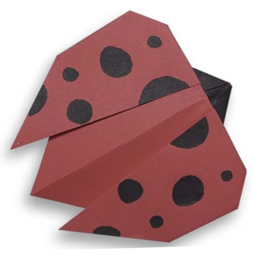 origami ladybug design