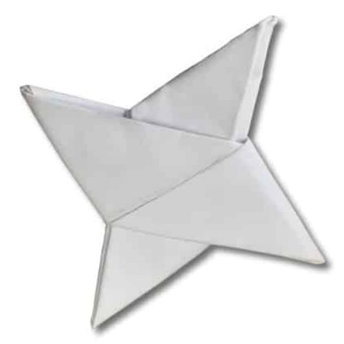 origami ninja star design