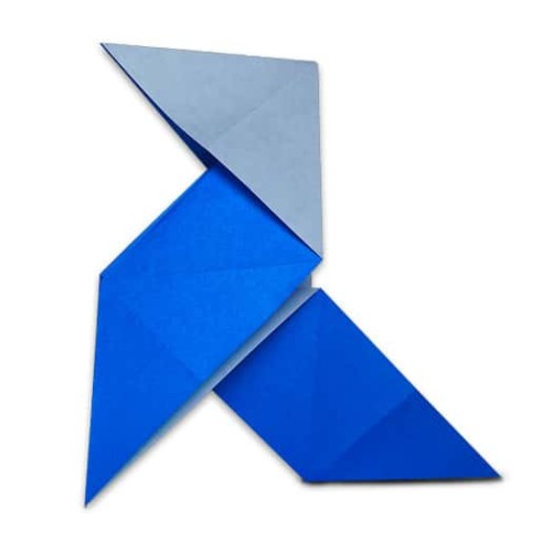 origami pajarita design