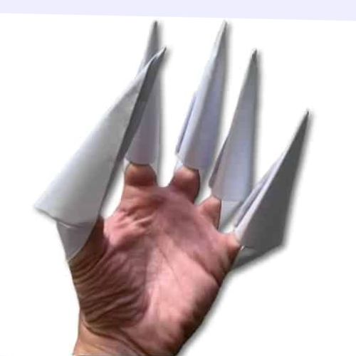 origami paper claws design
