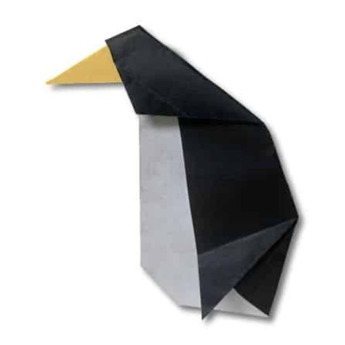origami penguin design