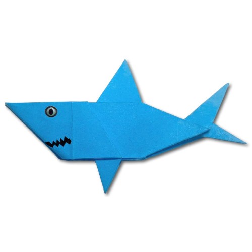 origami shark design