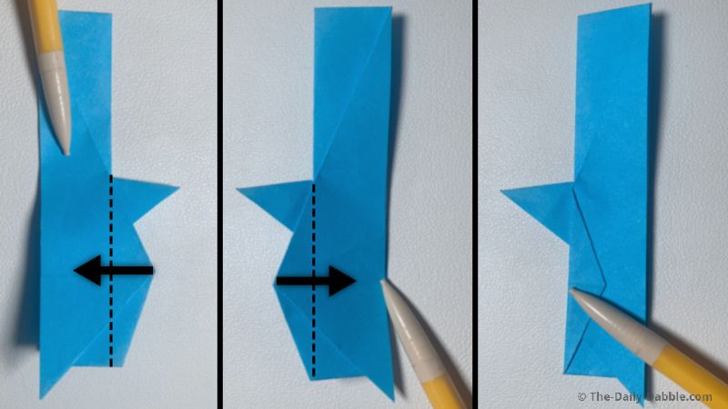 origami shark fold 13