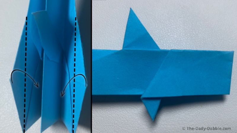 origami shark fold 16
