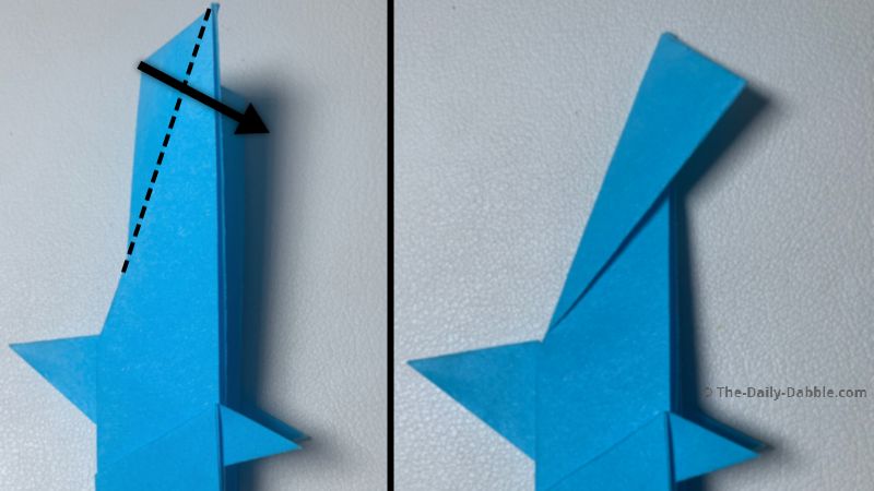origami shark fold 18