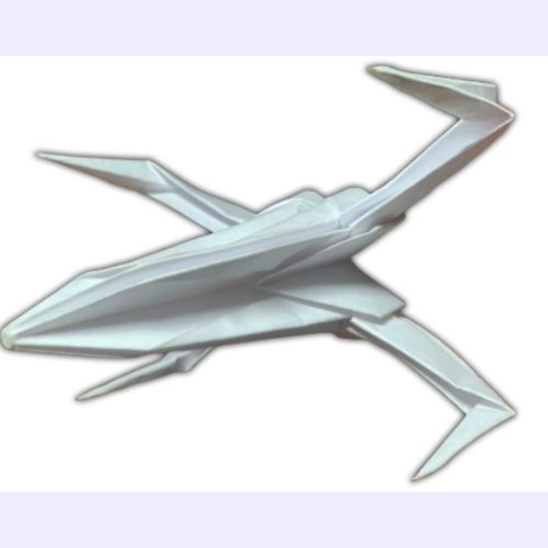 origami star wars xwing design